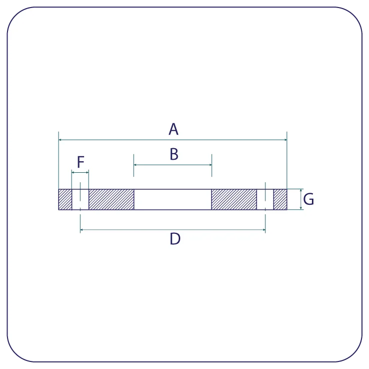 BST 'E' Slip-on Flanges BS10 Grade 304L + 316L