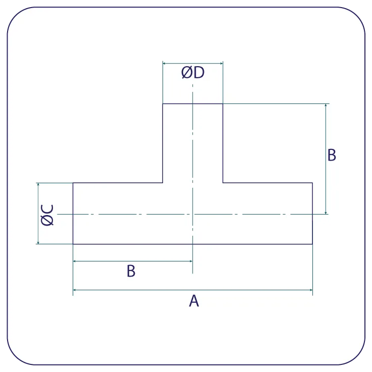 Stainless Steel Din Reducing Tees DIN11852 Grade 316L
