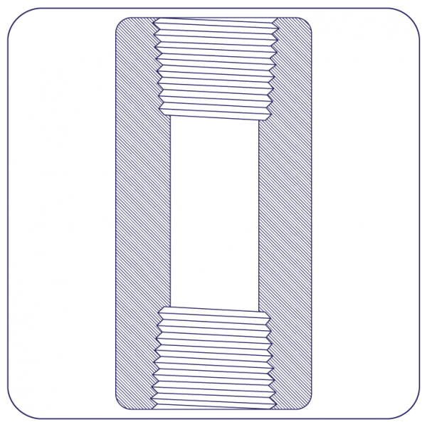 Coupling Threaded Concept Stainless